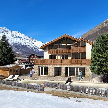 Chalet Wiesengrund Edelweiss 6P Saas-Almagell Luaran gambar