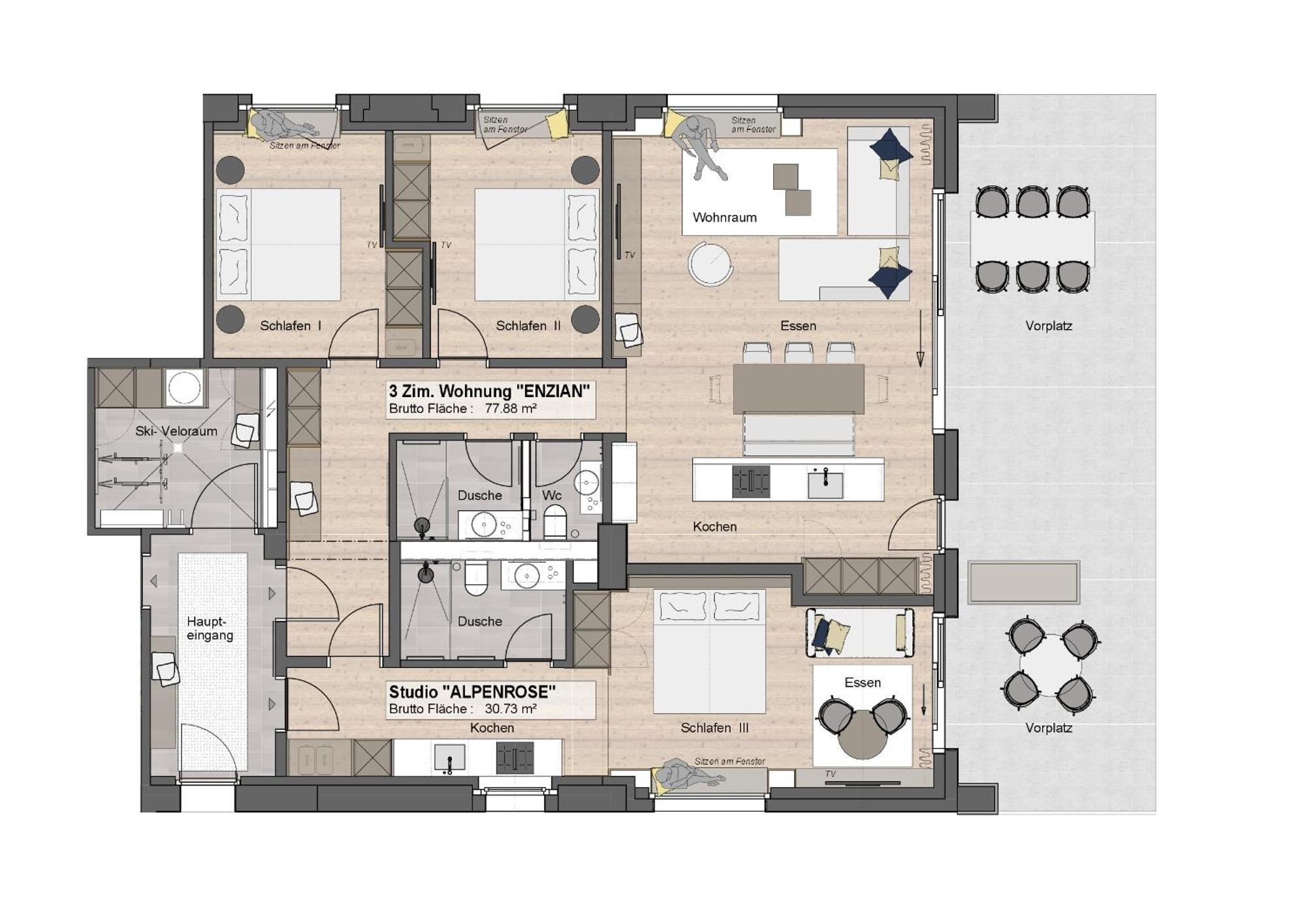 Chalet Wiesengrund Edelweiss 6P Saas-Almagell Luaran gambar