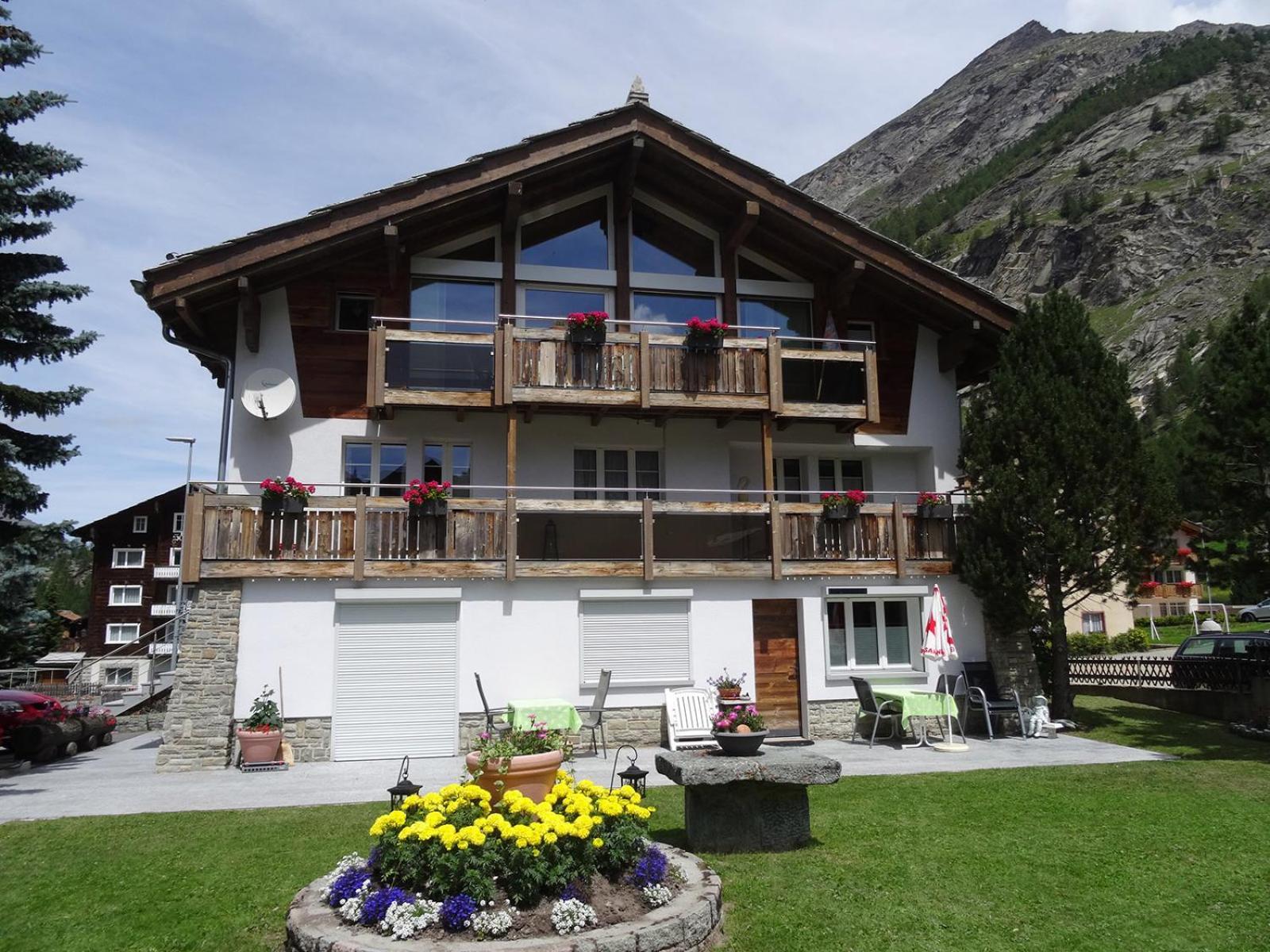 Chalet Wiesengrund Edelweiss 6P Saas-Almagell Luaran gambar
